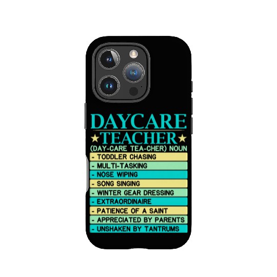 Daycare Teacher Childcare Educator Director IPhone Cases
