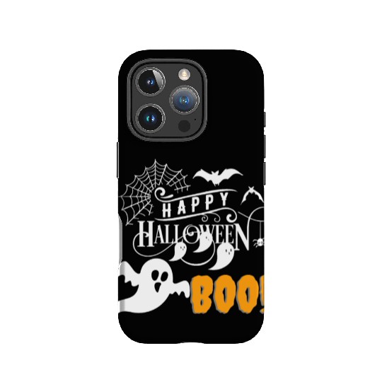 Boo scary Halloween IPhone Cases