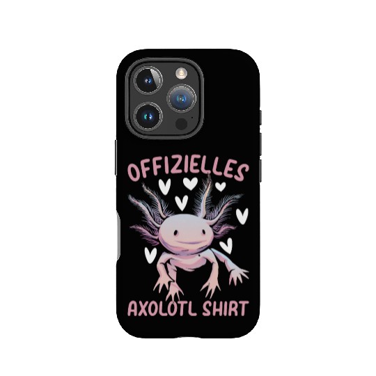 Offizielles Axolotl IPhone Cases Axolotl Querzahnmolch Ax