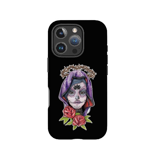 Catrina - day of the dead mexico - halloween IPhone Cases