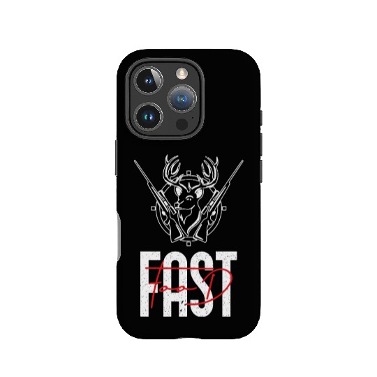 Fast Food Deer Hunting For Hunters Funny Deer Hunt IPhone Cases