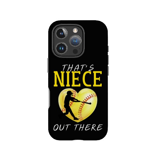 That s My Niece Out There Softball IPhone Cases