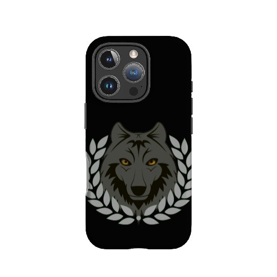 alpha wolf IPhone Cases