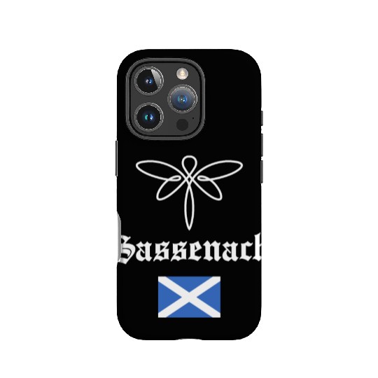 Sassenach Outlander Celtic Gaelic Dragonfly IPhone Cases