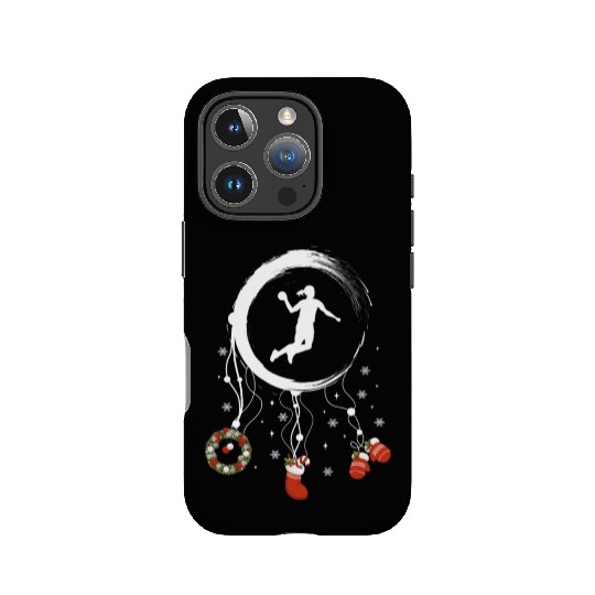 Winter dreamcatcher Christmas Handball girl IPhone Cases