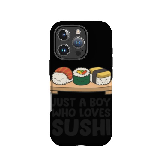 Just a Boy Who Loves Sushi IPhone Cases