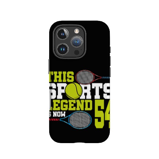 This Sports Legend Is Now 54, Tennis 54th Birthday IPhone Cases