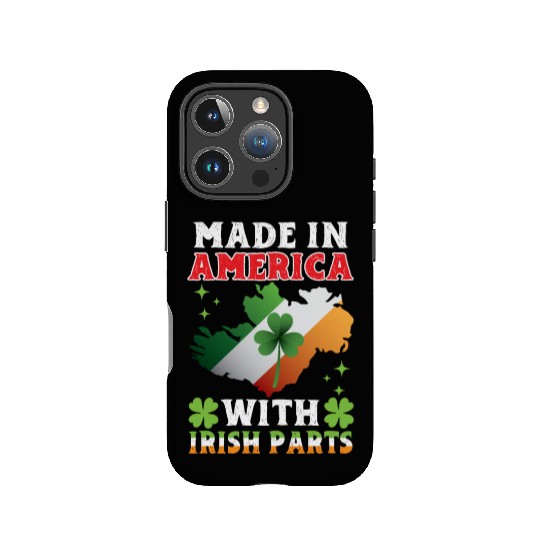 Made In America With Irish Parts Ireland Gaelic IPhone Cases