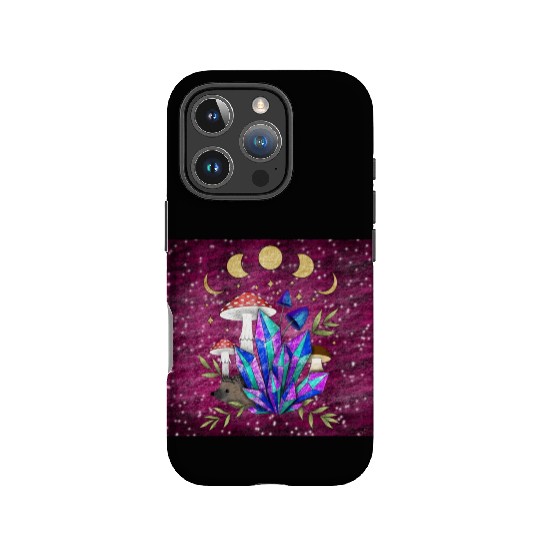 Hedgehog in dreamland - Format D IPhone Cases