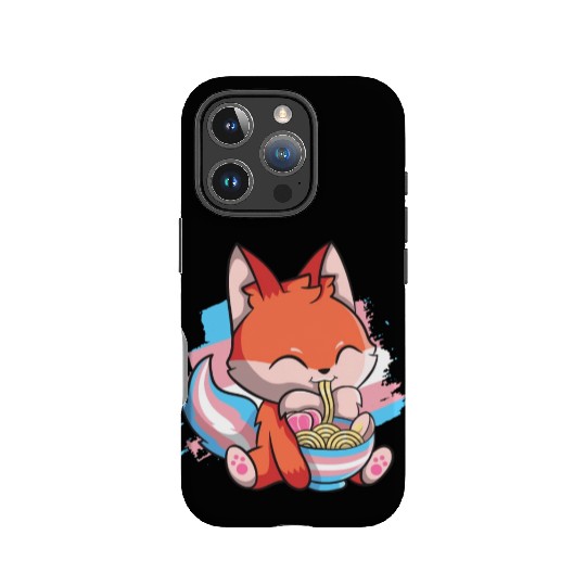 Transgender Pride Kawaii Fox Ramen Noodles Trans F IPhone Cases