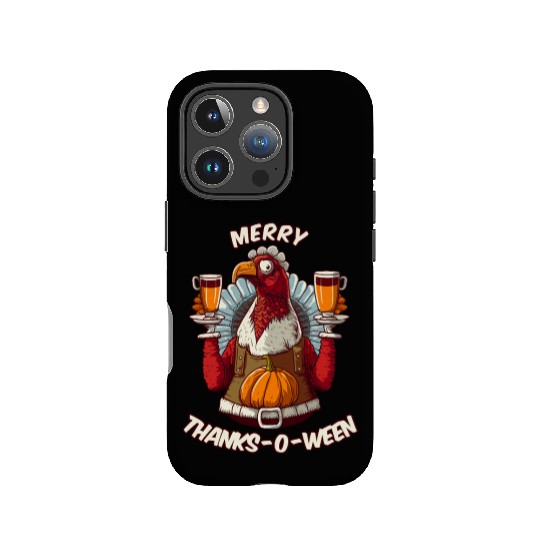 Funny Thanksgiving Halloween Christmas Turkey IPhone Cases