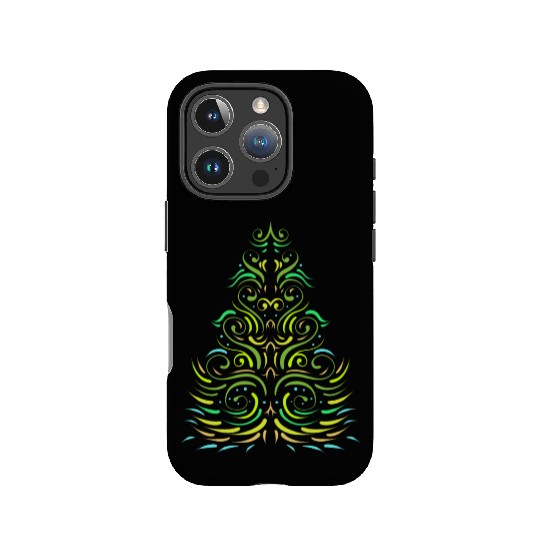 Green Ornaments Christmas Tree For Christmas IPhone Cases