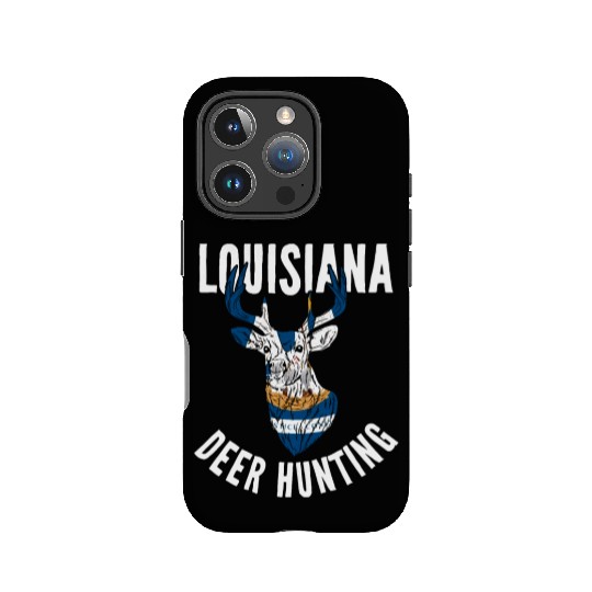 Louisiana Deer Hunting Buck Stag Hunter IPhone Cases