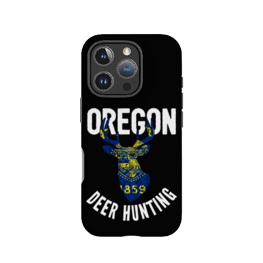 Oregon Deer Hunting Buck Stag Hunter IPhone Cases