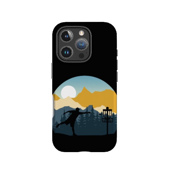 Disc Golf - Disc Golfing Player Ultimate Frisbee IPhone Cases