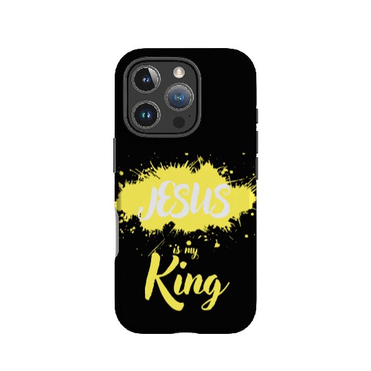 JESUS is my King IPhone Cases