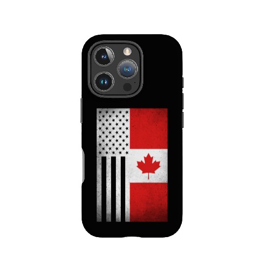 Canada Design for proud Canadian Americans IPhone Cases
