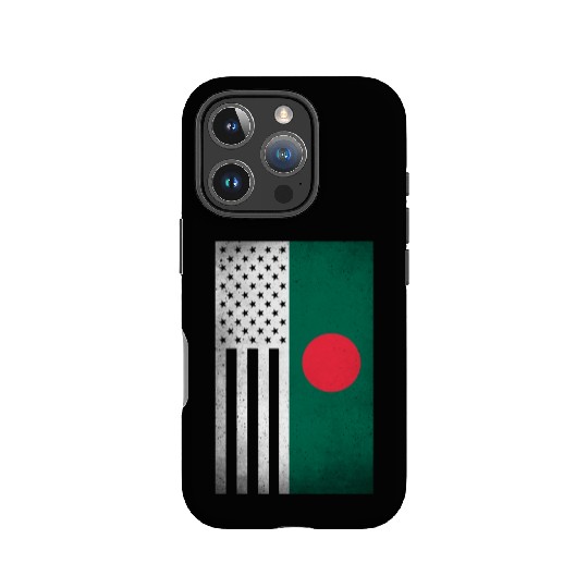 Bangladesh Design for proud Bangladeshi Americans IPhone Cases