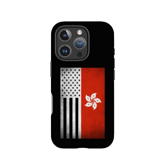Hong Design for proud Hong Konger Americans IPhone Cases