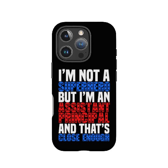 Assistant Principal IPhone Cases