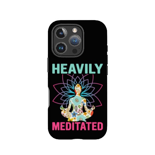 Heavily Meditated Yoga Class Teacher IPhone Cases