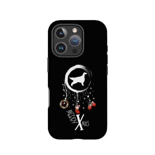 dog dreamcatcher Christmas Irish Setter IPhone Cases
