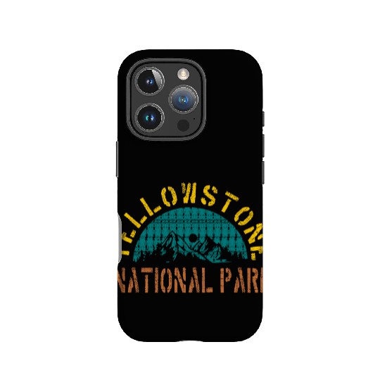 Vintage YStone National Park Retro 80s IPhone Cases