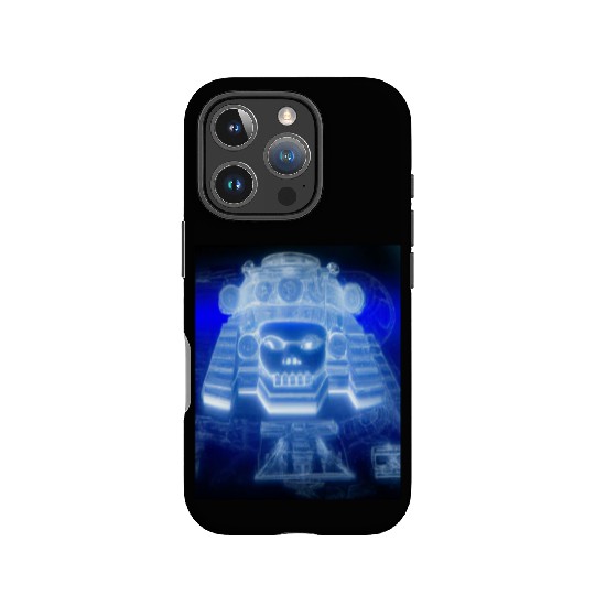 Maya Blueprints Inca Mask Drawing Ancient IPhone Cases