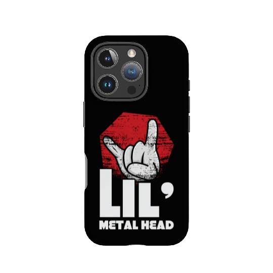 Rock Sign Rock Hand Little Metal Kid Music Lover IPhone Cases