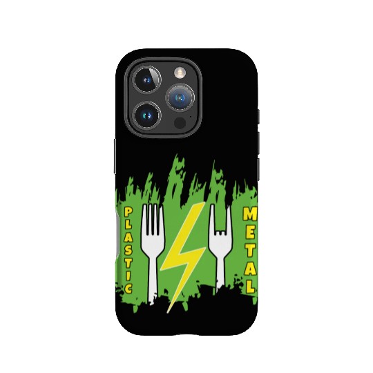 Rock Sign Funny Fork Metal Kid Music Lover Rocker IPhone Cases