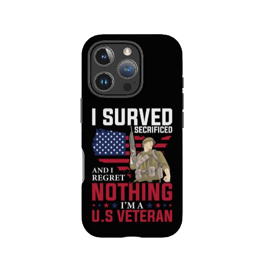 I'm A US Veteran Dad Grandpa Gift Ideas IPhone Cases