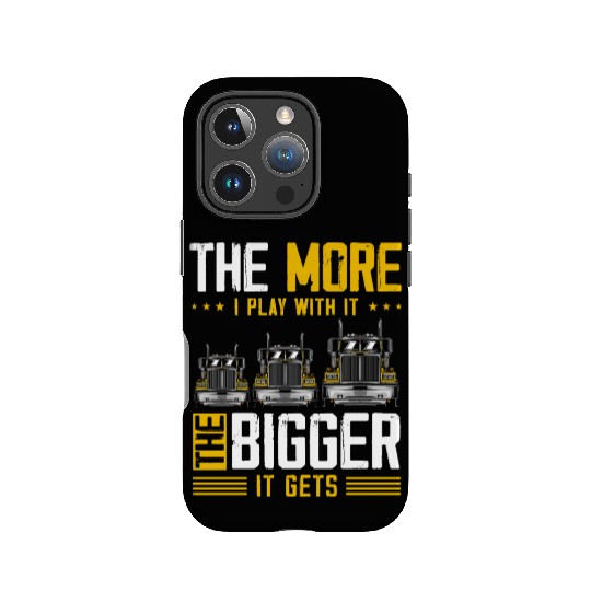 Truck Driver US FLAG, Truck, Trucker Dad IPhone Cases