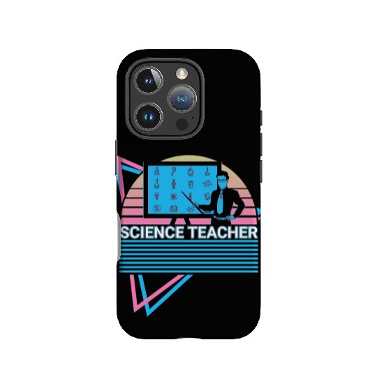 Science Teacher Retro IPhone Cases