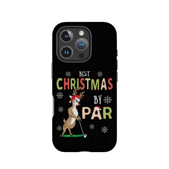 Golf Reindeer Pun Golfer Christmas Golfing IPhone Cases