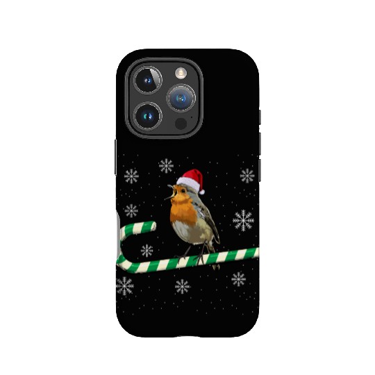 Robin Bird Watching Redbreast Birding Christmas IPhone Cases