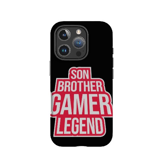 son brother gamer legend IPhone Cases