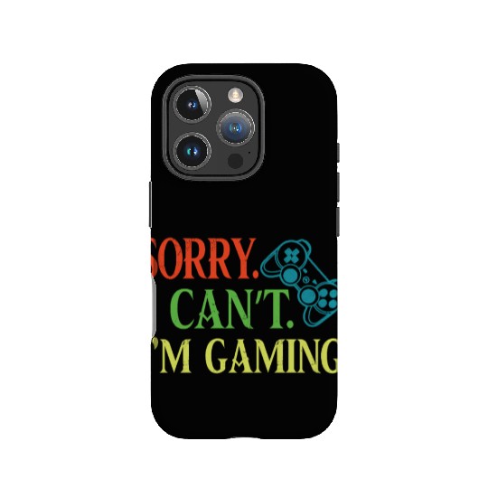 I'm Gaming Video Games Funny Gamer Gifts for Boys IPhone Cases