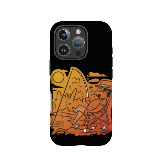Fisherman sleeping fishing Fisherman sleeping fish IPhone Cases