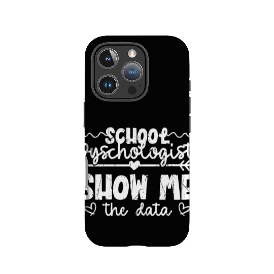 School Psychologist Show me the data - mental IPhone Cases