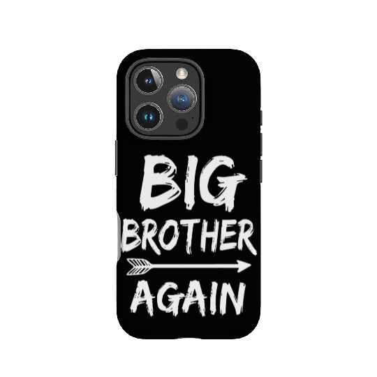 Big Brother Again for Boys with Arrow Funny Gifts IPhone Cases