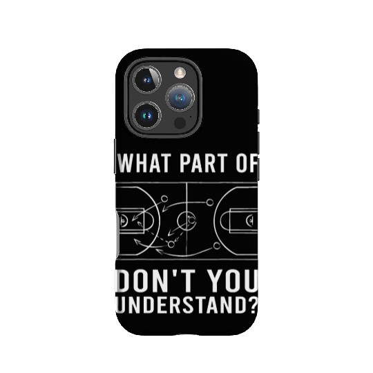 Funny Basketball Coach For Men Women Tactic Diagra IPhone Cases