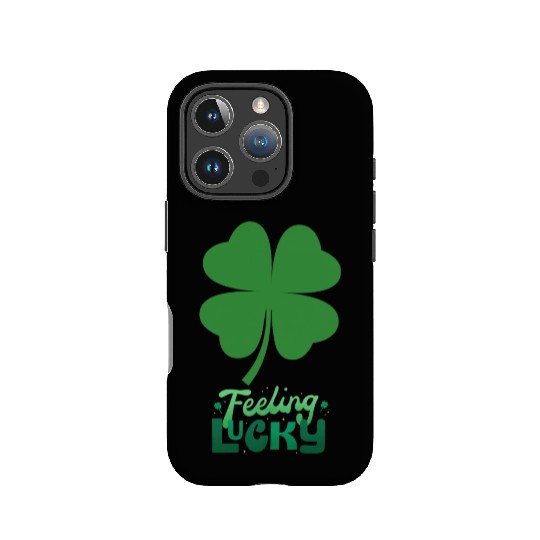 Irish Feeling Lucky four leaf Shamrock IPhone Cases