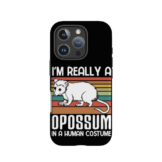 i m really a Opossum in a human funny Opossum IPhone Cases