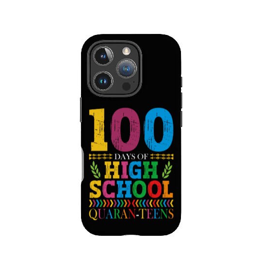 100 Days Of High School Quaran-teens Masked IPhone Cases