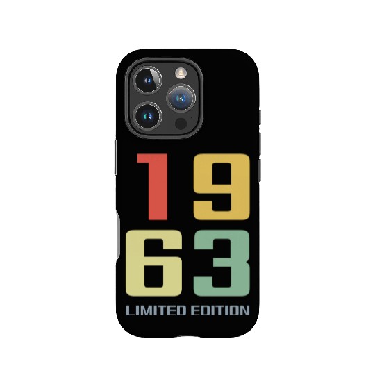 60 Years Vintage 1963 Retro 60th Birthday IPhone Cases