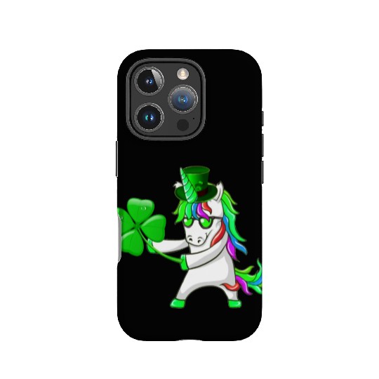 Flossing Unicorn St Patrick's Day Floss Dance IPhone Cases