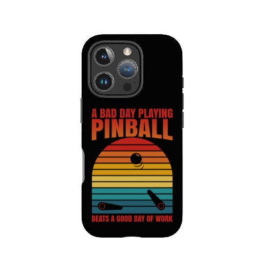 Retro Pinball Beats Work Arcade Machine IPhone Cases