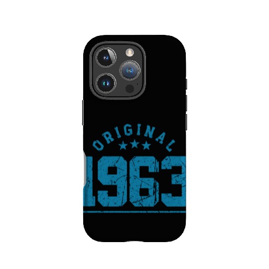 60 Years Vintage 1963 Retro 60th Birthday IPhone Cases