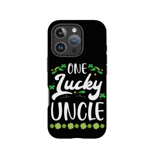 One Lucky Uncle Irish Shenanigan St. Patricks Day IPhone Cases