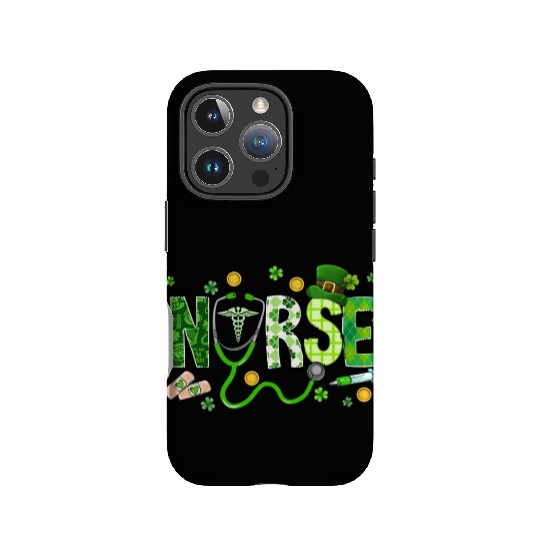 St Patricks Day Nurse Irish Nurse St Paddys Day IPhone Cases